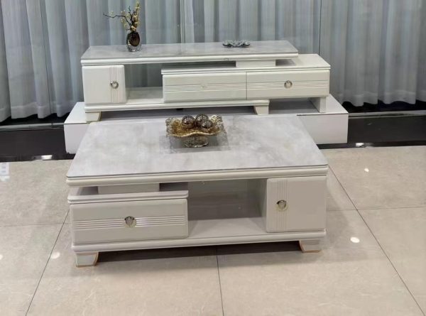 TV Stand / Coffee Table - Gold Touch