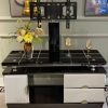 TV Stand - YK431 Black & White
