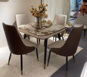 WhatsApp Image 2025-12-08 at 3.04.57 PM Four-Seater Marble Top Dining Table Set
