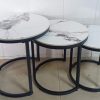 Marble Top Nesting Coffee Table