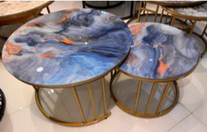 WhatsApp Image 2025-12-08 at 3.26.49 PM (2) Marble Top Nesting Coffee Table Set