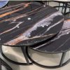 Marble Top Nesting Coffee Table Set