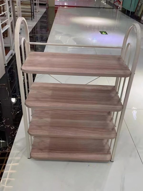 5-Layer Shoe rack- With Smooth Wooden Shelves