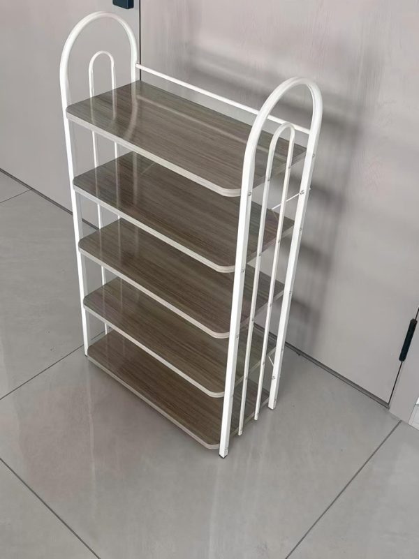 5-Layer Shoe rack- Smooth Wooden Shelves