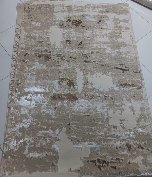Milano 3D carpet - High Quality Grey/Brown (5*8)